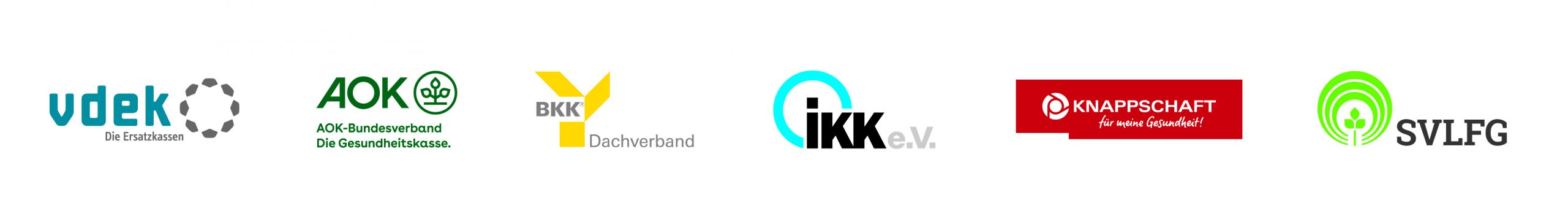 Übersicht der GKV Verbände, Stand: 2025
